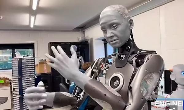 أميكا..أكثر روبوت بشري متطور في العالم سيكتمل خلال عام